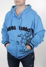 Мужская толстовка худи Ragga Mundo.  Теплая удлиненная модель на осень-зиму. Большой капюшон как альтернатива скучным и неудобным шапкам. Успей купить! Зима близко №610 ОСТАТКИ СЛАДКИ!!!!