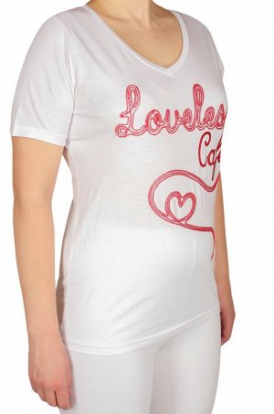 Женская футболка от Loveless Cafe (США)  Т457 ОСТАТКИ СЛАДКИ!!!!