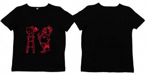 Футболка Правильная футболка от гуру детской моды – ТМ Kitty.  Прекрасно стирается и хорошо носится. Только посмотрите на цену! Заказы отправляем МОМЕНТАЛЬНО! Тр394