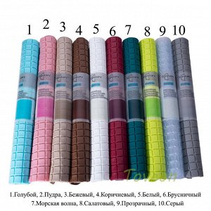 Toveon Коврик в душевую, противоскользящий 52х52 см