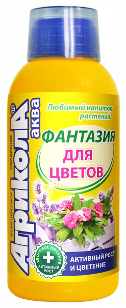 Агрикола Аква Фантазия с мерным стаканом 250 мл.(1/25) /Грин Бэлт/ NPK 1,2-1,2-1,2