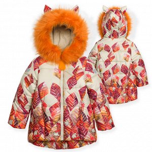 GZFL3029/1 пальто для девочек  TM Pelican