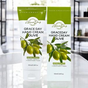 Крем для рук GRACE DAY с эксткрактом Оливы, 100мл. Корея