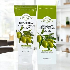 Крем для рук GRACE DAY с эксткрактом Оливы, 100мл. Корея