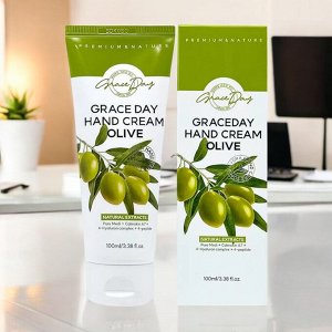 Крем для рук GRACE DAY с эксткрактом Оливы, 100мл. Корея