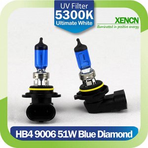 Лампы галогеновые XENCN (OSRAM), HВ4, Blue Diamond, 5300К, 12V, 51W