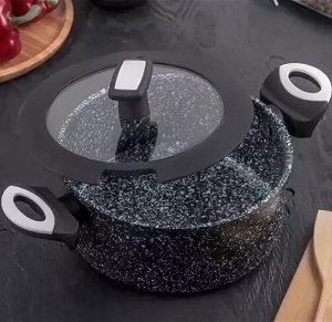 Кастрюля с каменным покрытием