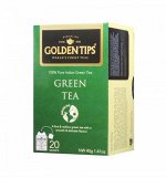 Pure Green Envelope Tea - 20 Tea Bags/ Зеленый чай - 20шт. Чайные пакетики