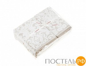 Полотенце "ROYAL", р-р: (30х50, 50х100, 70х140) см, цвет: белый/натуральный