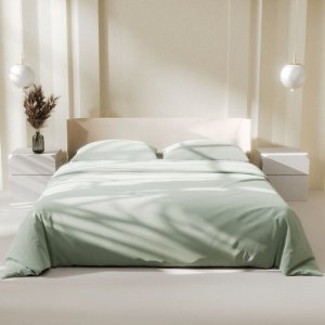 Постельное бельё 1.5-спальное LoveLife Green tea, микрофибра