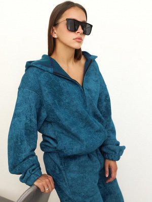 Спортивный костюм женский К030 Петрол