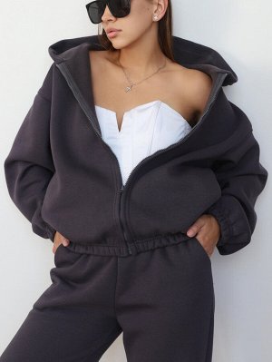 Спортивный костюм женский К030 Графит