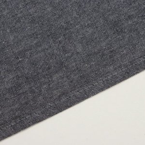 Простыня 1.5 спальная SL Home «Деним», 160x245 см, тёмно-серая, жатый хлопок