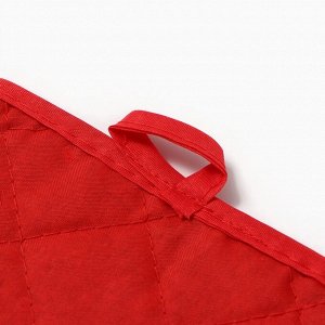 Прихватка Доляна "Праздники" 17*17см, 100%п/э