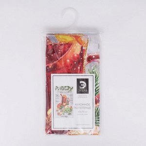 Полотенце Этель «Рецепт глинтвейна» 40x70 см,100% хл, саржа 190 г/м²