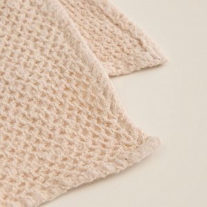 Полотенце SL HOME Linen, бежевое, 38x65 см, лён 29%, хлопок 71%, плотность 215 г/м²