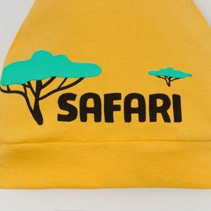 Чепчик(шапочка) Крошка Я "Safari", жёлтый, р.42