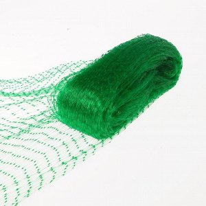 Сетка садовая, 2 x 10 м, ячейка 1.5 x 1.5 см, пластиковая, зелёная, Greengo