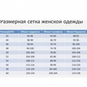 Размерная сетка