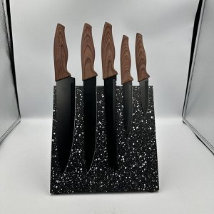 Набор ножей на магнитной подставке LaDina 6 предметов