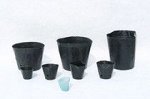 Рассадный Горшок мягкий  8*8 0,2л черный 1/100
