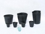 Рассадный Горшок мягкий 12*13 черный 1/50