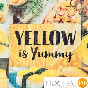 Салфетка на стол "YELLOW is Yummy" 29*40 см   3906119