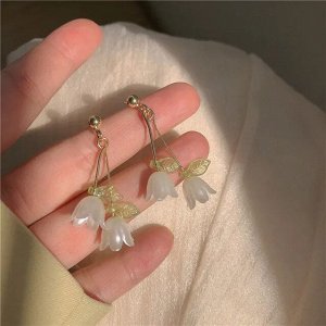 Azora Серьги Колокольчики жемчужные
