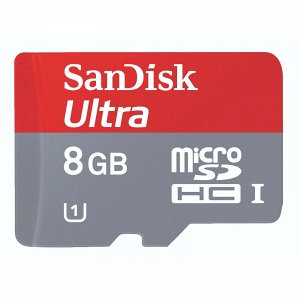 8Gb SanDisk карта micro SD (без адаптера) Class10