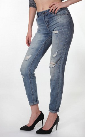 Топовая модель состаренных джинсов от Vila® (Дания) Твой модный европейский гардероб! №215