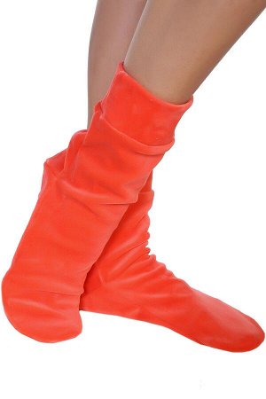 Носки Размеры:
38
Женские высокие свободные носки из разных тканей - велюра, махры, интерлока и других. Выбор определнной ткани не предоставляется.  
Несколько вариантов расцветки - могут отличаться о