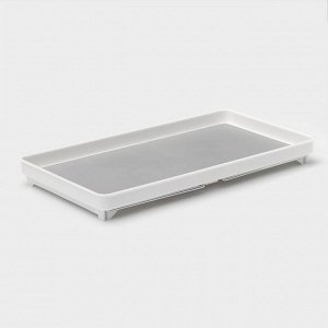 Столик - поднос для подачи Griten, складной, 36,2x19x3,7 см, цвет белый