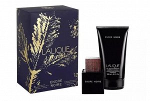 Набор мужской Lalique Encre Noire духи и гель. Оригинал