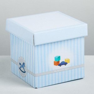 Складная коробка «Малышу» 15 - 15 - 15 см