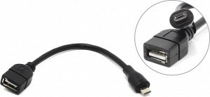 Адаптер OTG USB 2.0 Af - micro B 5pin, 0,1 м (K-OTG3)/50