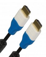 Кабель Smartbuy Cable HDMI to HDMI ver.2.0 A-M/A-M,  2 filters, 5 m  (gold-plated) (К352)/50/