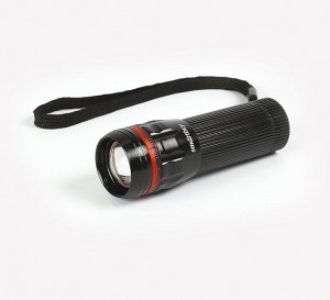 Светодиодный алюминиевый фонарь 3 Вт Smartbuy, черный (SBF-305-3AAA)