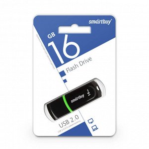 Флеш память USB 16GB Paean Black (SB16GBPN-K)