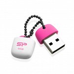 Флэш  USB накопитель Silicon Power 32GB Touch T07, Pink (SP032GBUF2T07V1P)