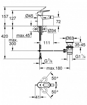 Grohe Смеситель для биде