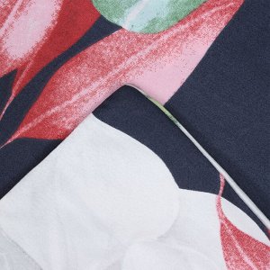 Постельное бельё Экономь и Я 1,5 сп Magical tropics 147*215см,150*215см,50*70см-1 шт, полисатин, 80г/м*