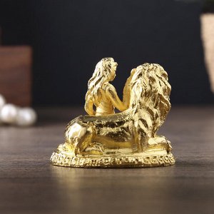 Фигурки миниатюры женские гороскоп "Лев", 4,5 х 3,5 см