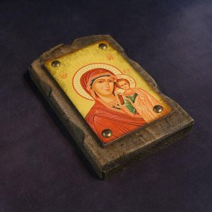 Икона над дверью под старину "Казанская икона Божией Матери"