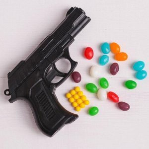 Набор «Для смелого защитника»: пистолет с пульками, конфеты 20 г