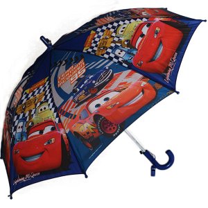 Детский зонтик трость полуавтомат с принтом