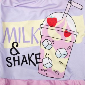 Купальник KAFTAN "Milkshake", рост 110-116 (32), фиолетовый