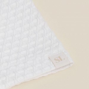 Халат вафельный женский SL HOE: Waffle "Блан де Блан", 100% хлопок, 320 г/м2