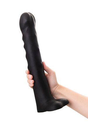 Фаллоимитатор-супергигант PREDATOR Lovetoy, ПВХ, черный 37 см