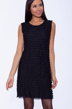 #35853 Платье Черный