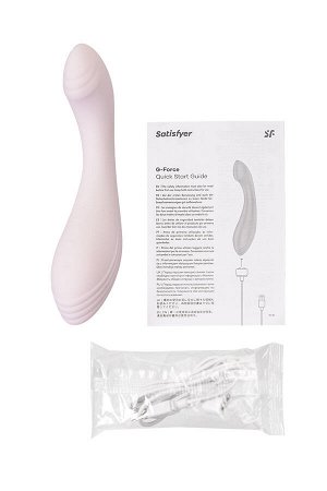 Вибратор для точки G Satisfyer G-Force, бежевый, 19 см